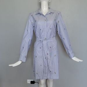 Kenzo Short Shirt Dress in Cartoon Stripe, BNWT, Size 38